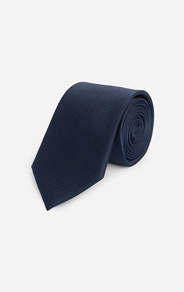 Navy Twill Tie